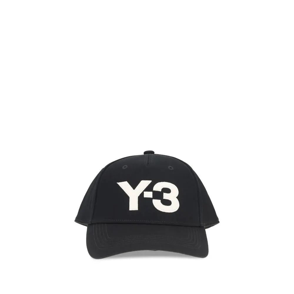 Y-3 Black Cotton Cap (Baseball Hat)