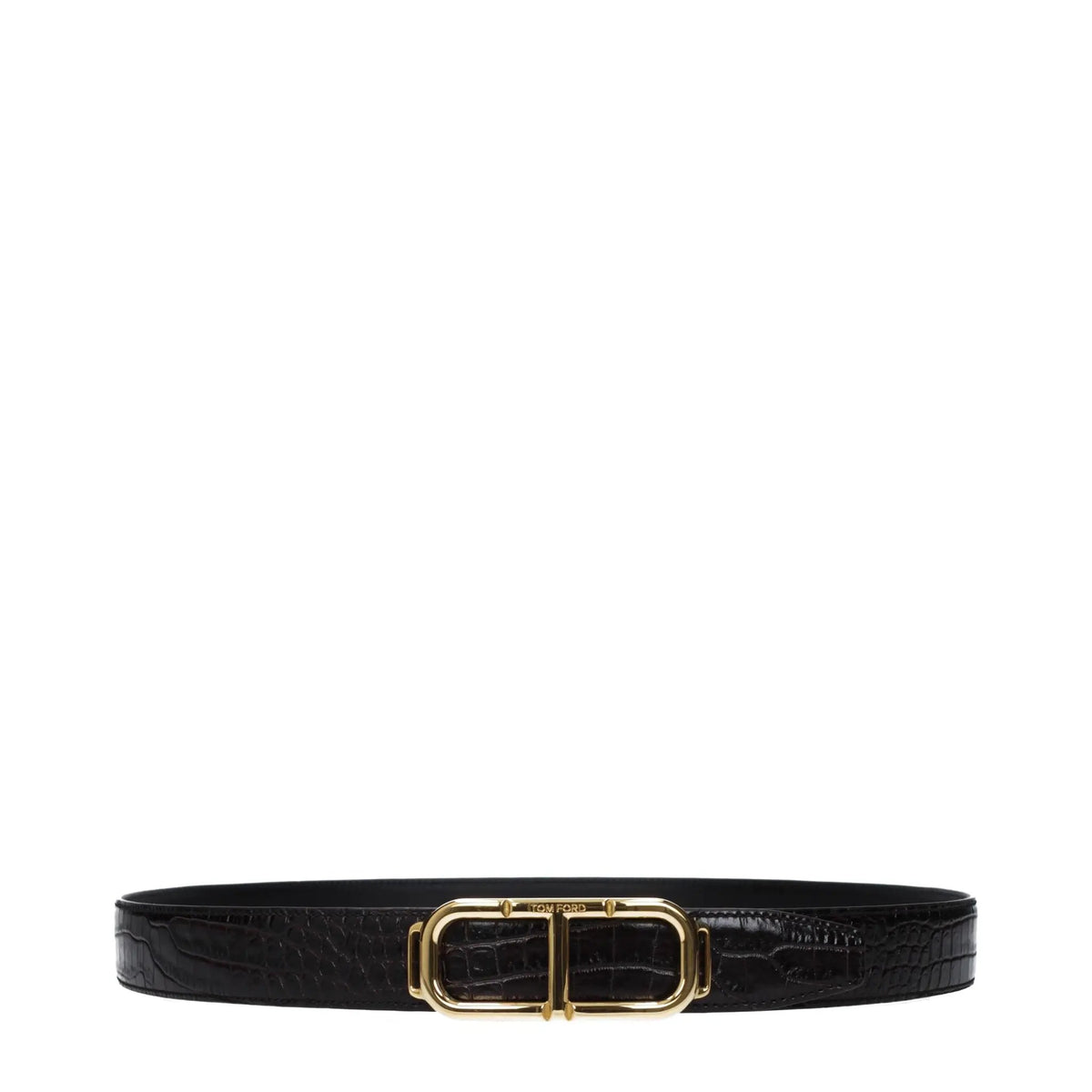 Tom Ford Brown Leather Regular Belt