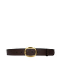 Tom Ford Brown Leather Regular Belt