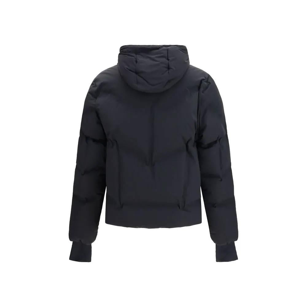 Moncler Grenoble Black Polyamide Full-Length Jacket