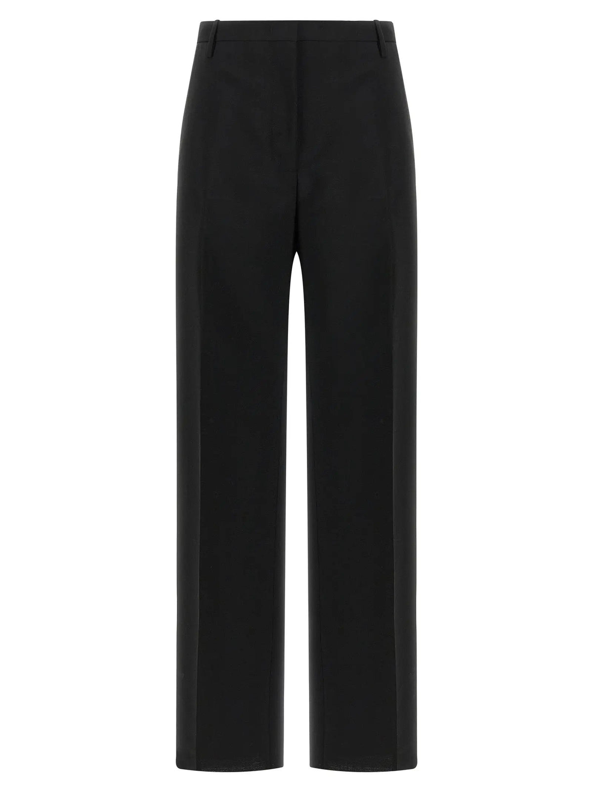 Fendi Fendi Black Mohair Dress Pants