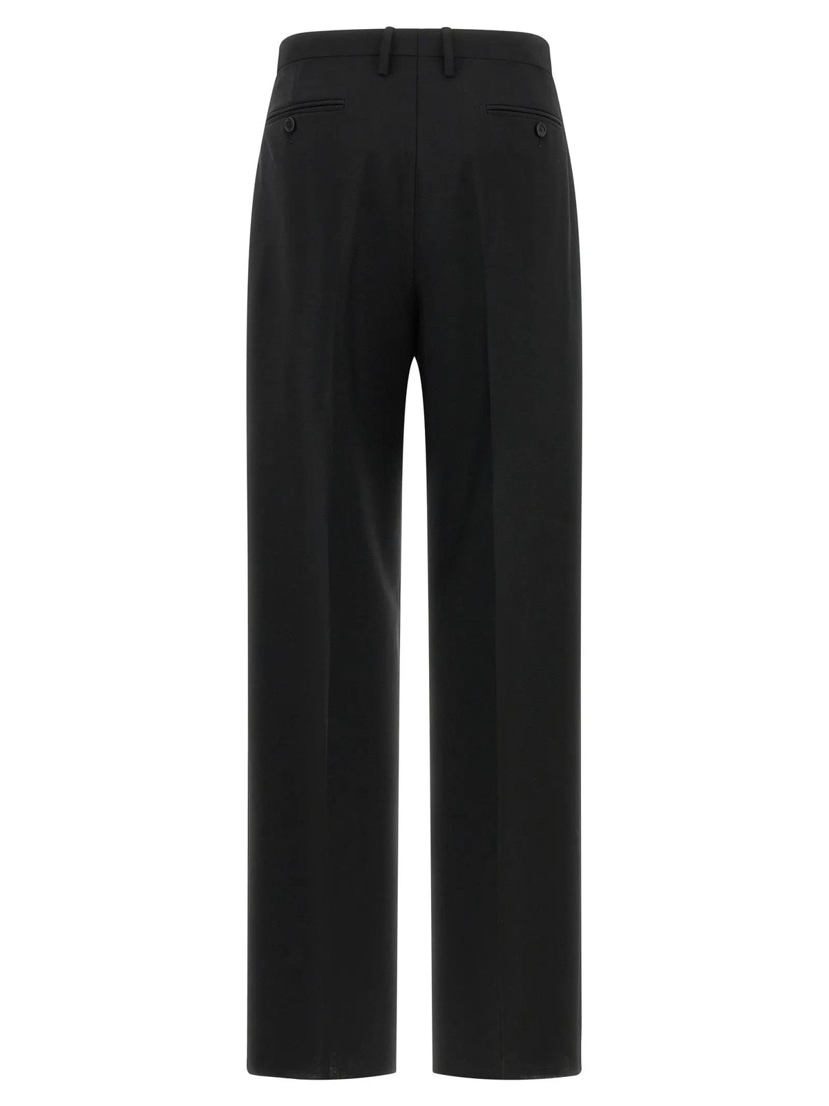 Fendi Fendi Black Mohair Dress Pants