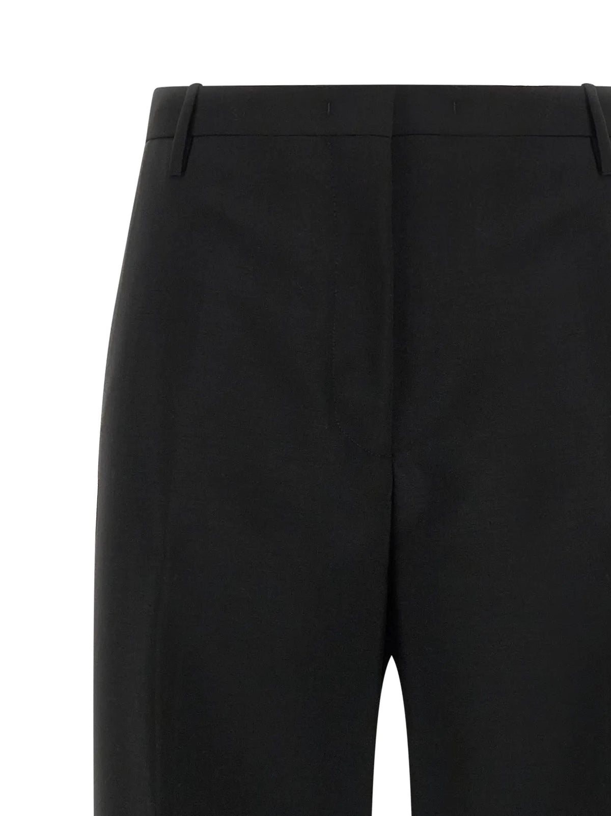 Fendi Fendi Black Mohair Dress Pants