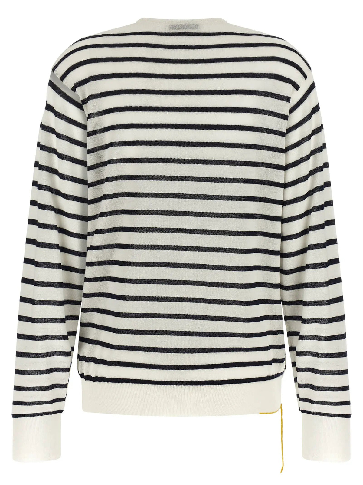 Fendi Bicolor Virgin Wool Cardigan