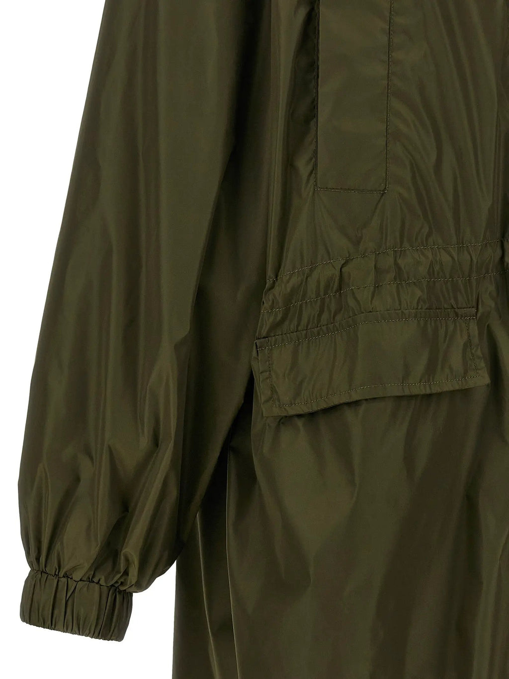 Ganni Bicolor Recycled Polyamide Coat