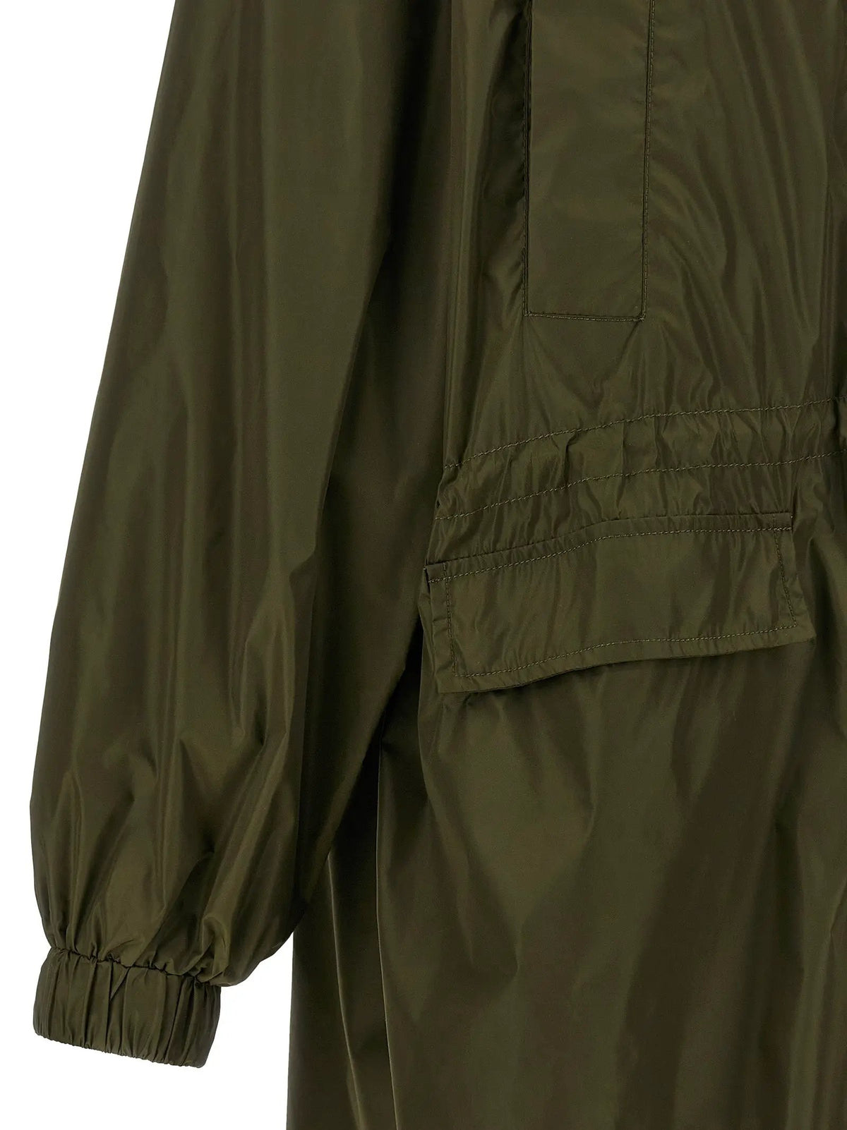 Ganni Bicolor Recycled Polyamide Coat