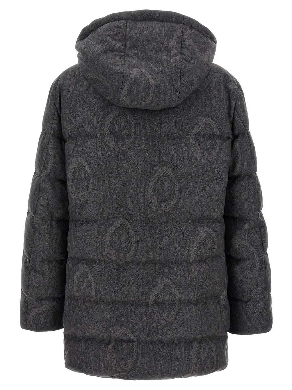 Etro Gray Wool Coat