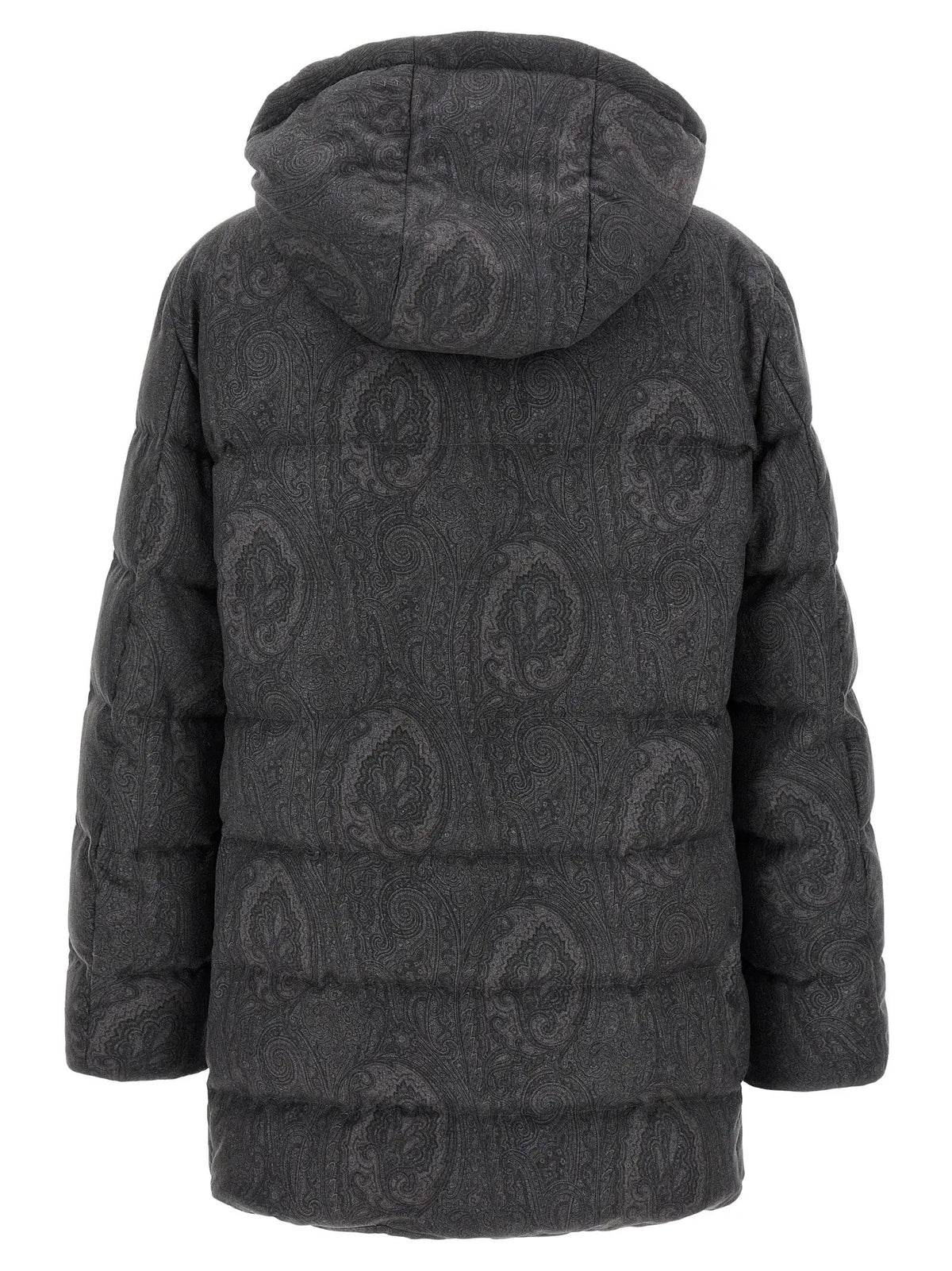 Etro Gray Wool Coat