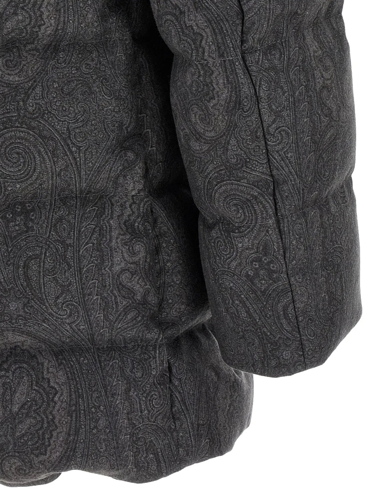 Etro Gray Wool Coat