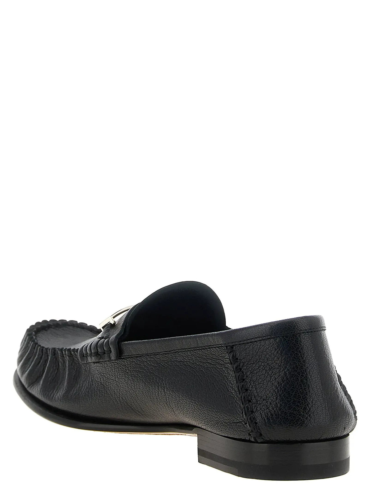 Tom Ford Tom Ford Black Goatskin Slip-On Loafers
