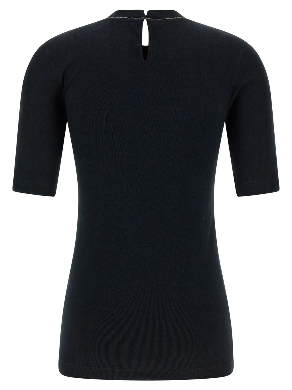 Brunello Cucinelli Black Cotton Cardigan