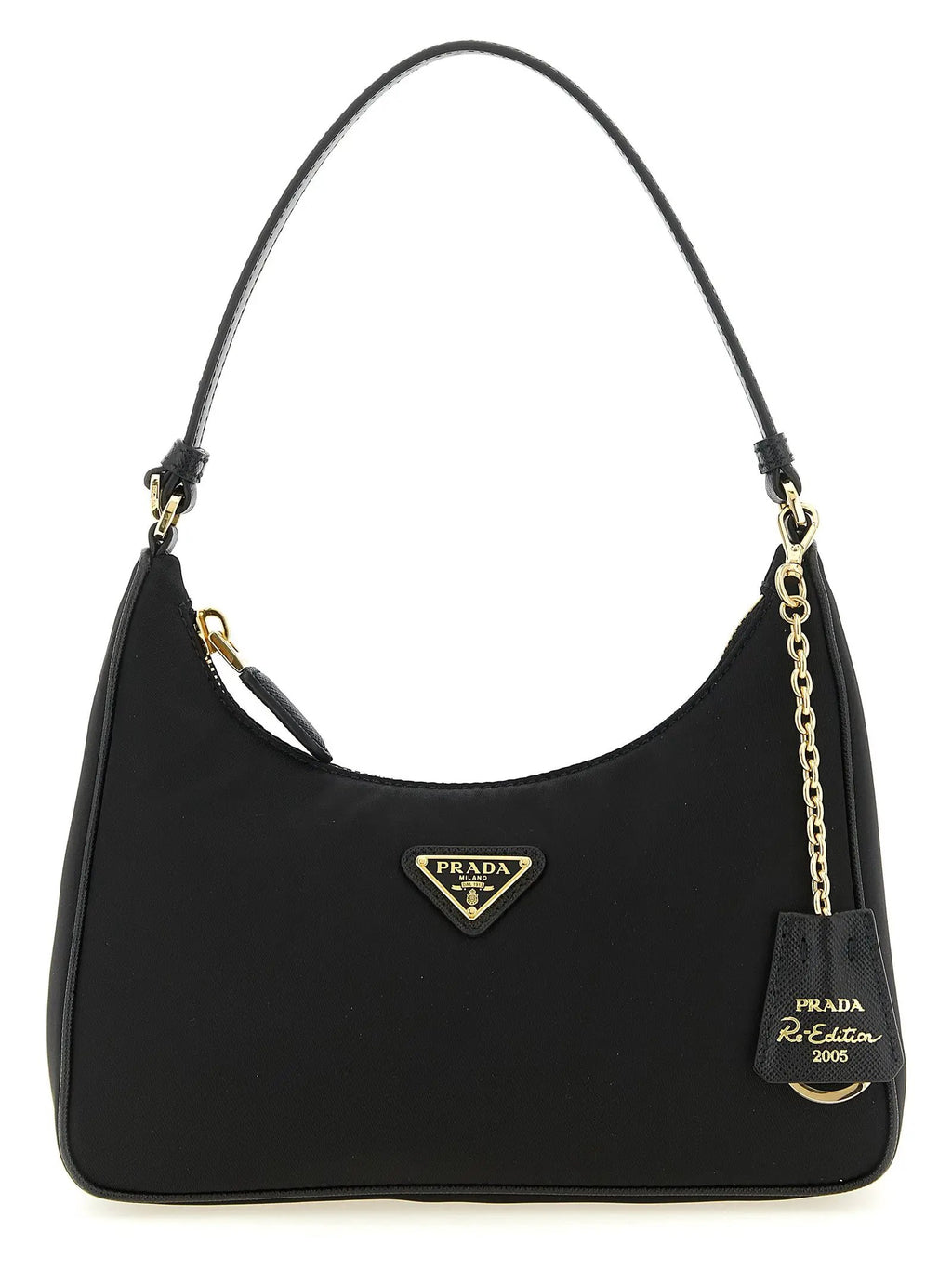 Prada Prada Black Recycled Polyamide Shoulder Bag