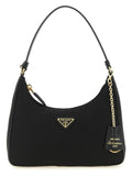 Prada Prada Black Recycled Polyamide Shoulder Bag