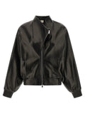 Khaite Black Lamb Leather Leather Jacket
