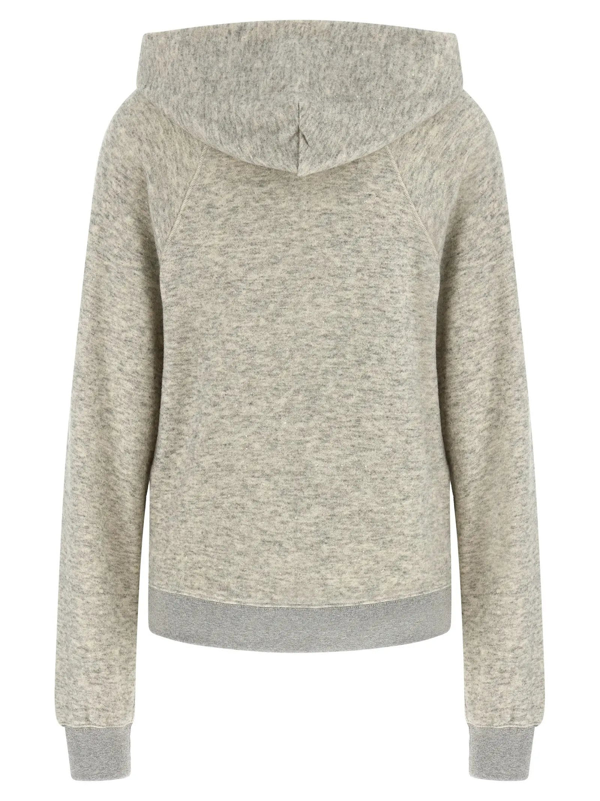Khaite Gray Cotton Hoodie