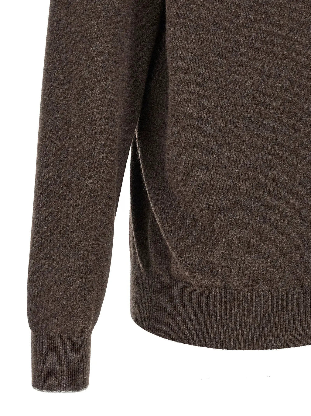 Brunello Cucinelli Brunello Cucinelli Brown Cashmere Cardigan