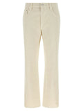 Brunello Cucinelli Brunello Cucinelli Beige Cotton Straight-Leg Jeans