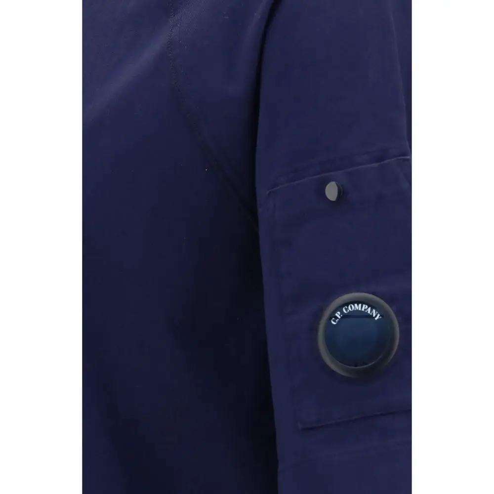 C.P. Company C.P. Company Blue Cotton T-Shirt