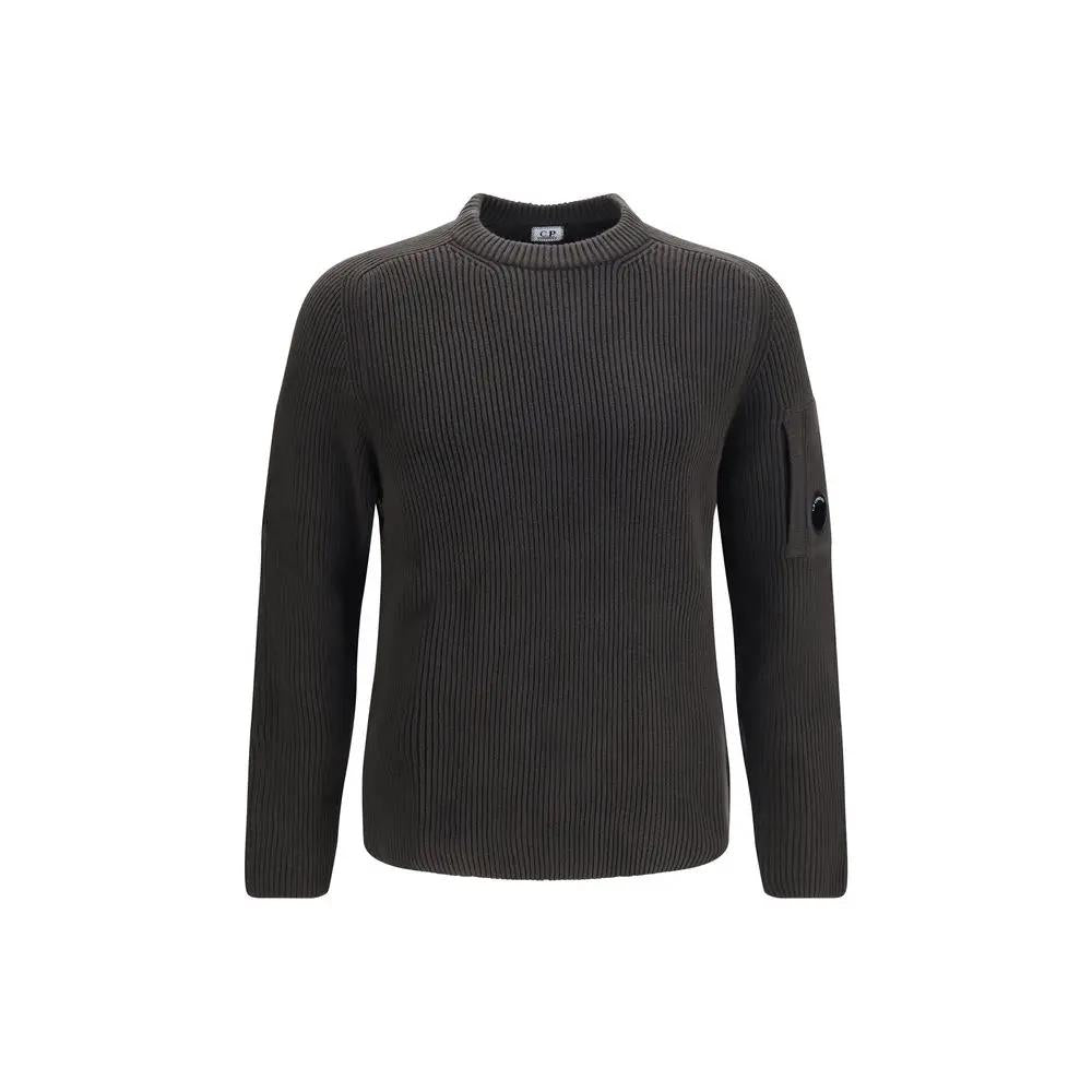 C.P. Company Brown Cotton Sweatshirt
