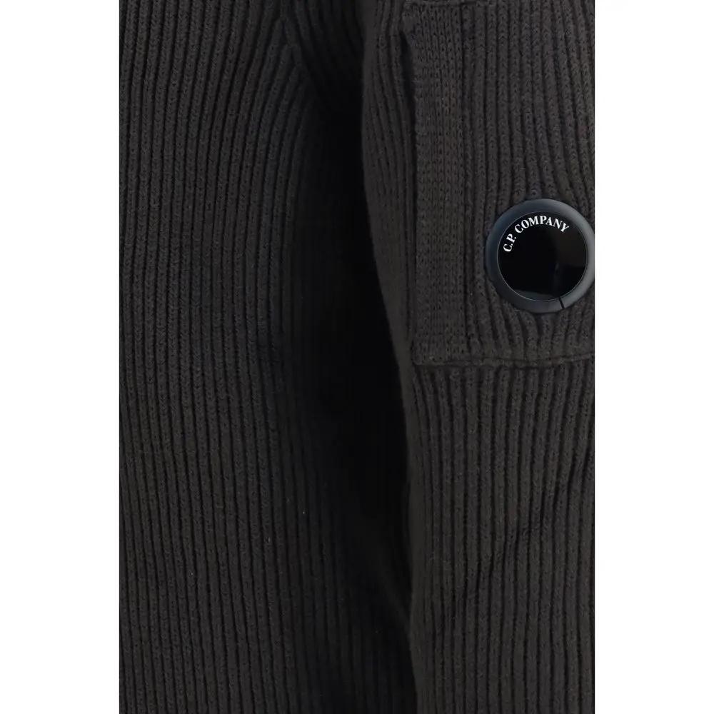 C.P. Company Brown Cotton Sweatshirt