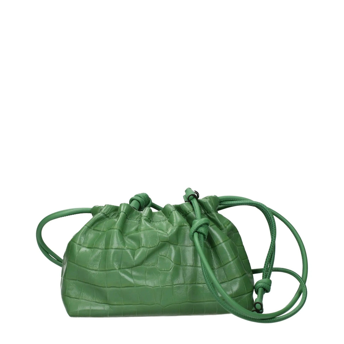 Tory Burch Tory Burch Green Leather Shoulder Bag