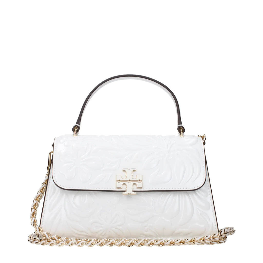 Tory Burch White Leather Handbag