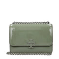 Tory Burch Green Leather Shoulder Bag