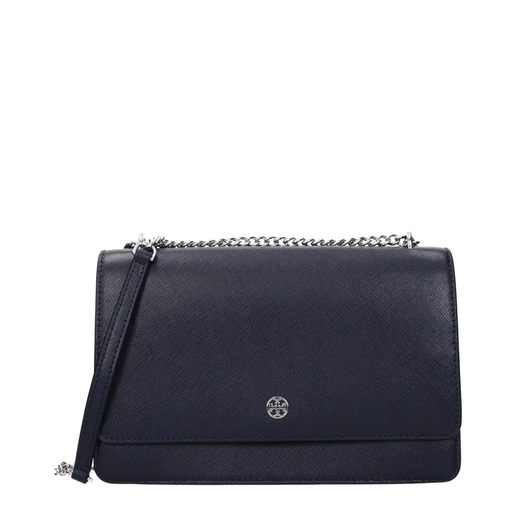 Tory Burch Tory Burch Blue Leather Crossbody Bag