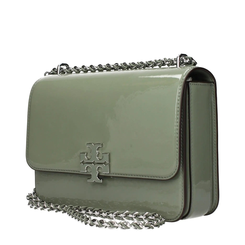 Tory Burch Green Leather Shoulder Bag