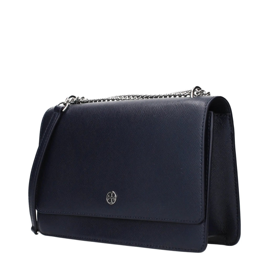 Tory Burch Tory Burch Blue Leather Crossbody Bag
