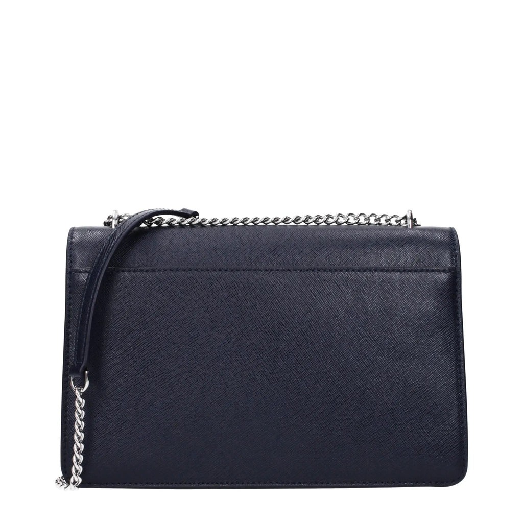 Tory Burch Tory Burch Blue Leather Crossbody Bag
