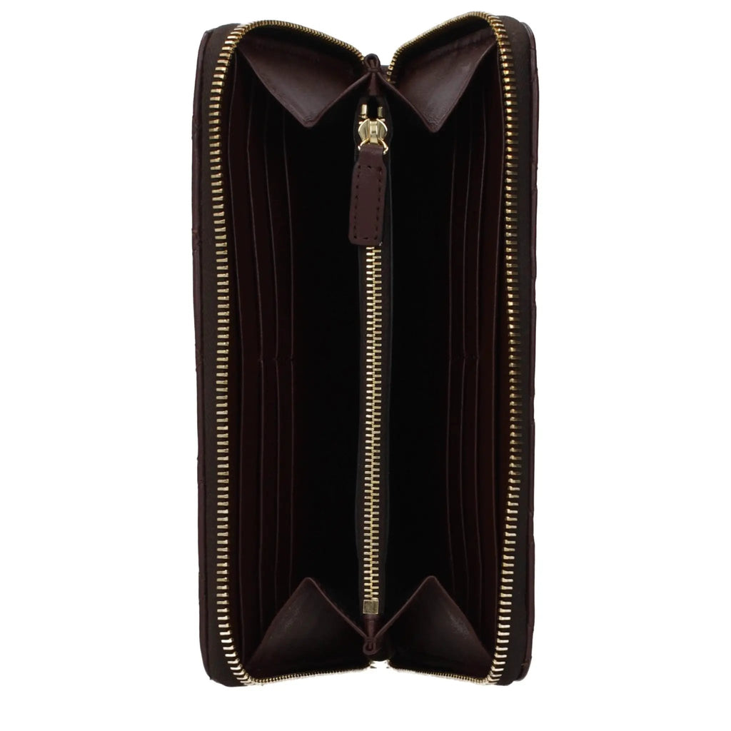 Versace Brown Leather Wallet