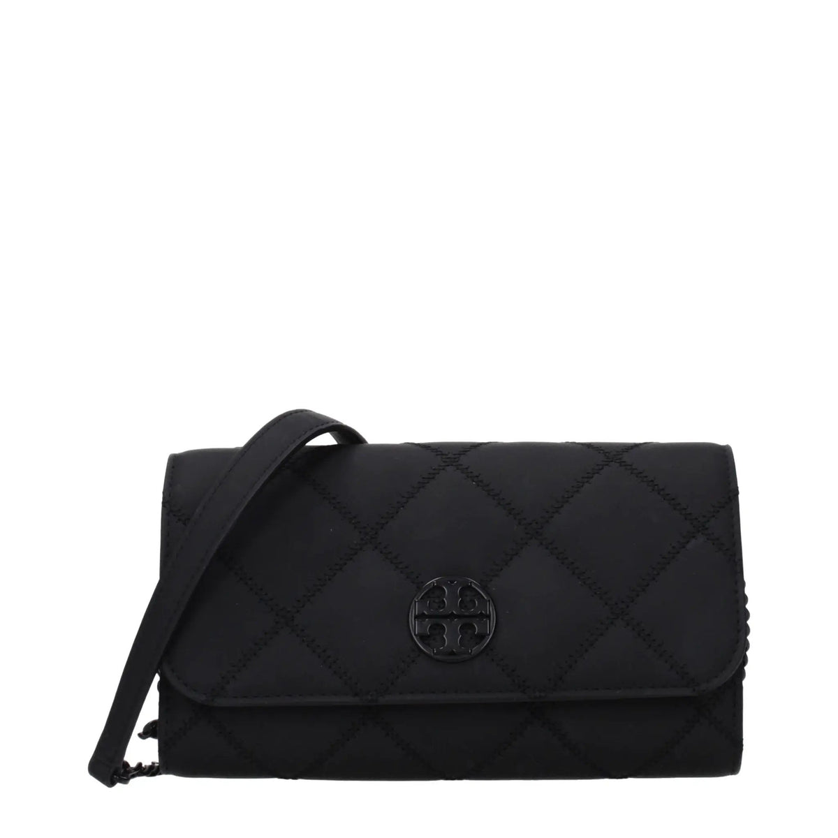 Tory Burch Tory Burch Black Leather Clutch Bag
