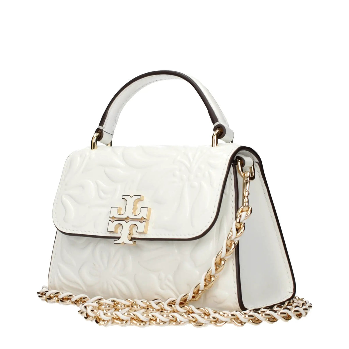 Tory Burch White Leather Handbag