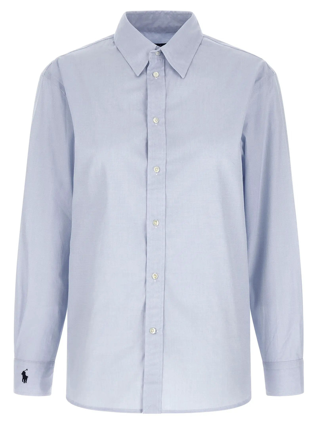 Polo Ralph Lauren Polo Ralph Lauren Blue Cotton Blouse
