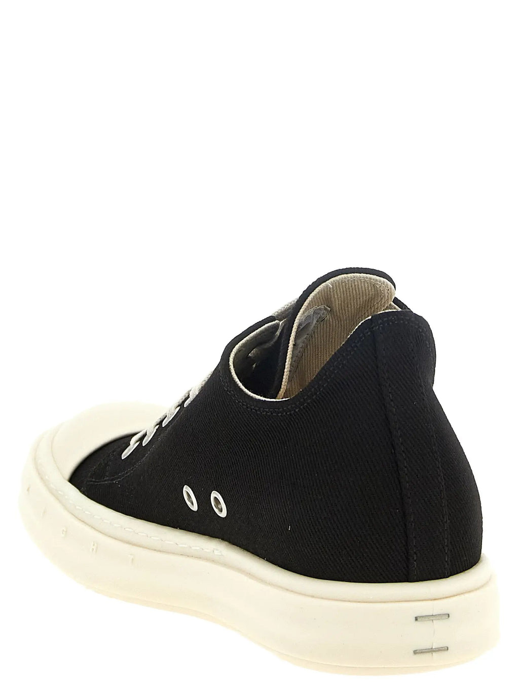 DRKSHDW DRKSHDW Black Cotton Low Top Sneakers