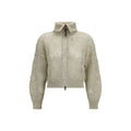 Brunello Cucinelli Brunello Cucinelli Beige Linen Cardigan