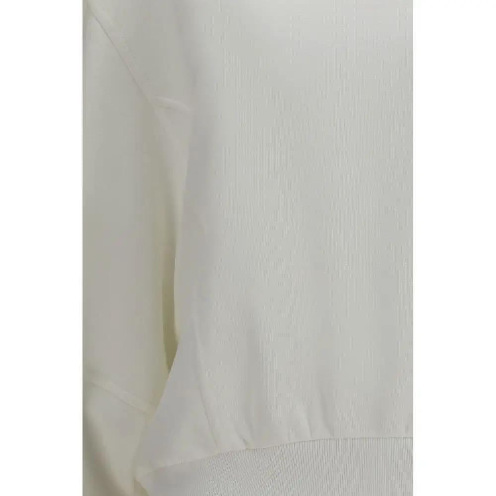 Brunello Cucinelli Brunello Cucinelli White Cotton Sweatshirt