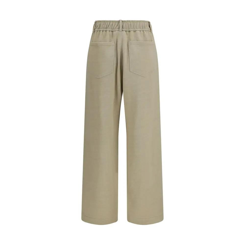 Brunello Cucinelli Brunello Cucinelli Beige Cotton Casual Pants