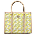 Tory Burch Tory Burch Yellow Fabric Handbag