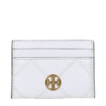 Tory Burch Tory Burch White Leather Cardholder