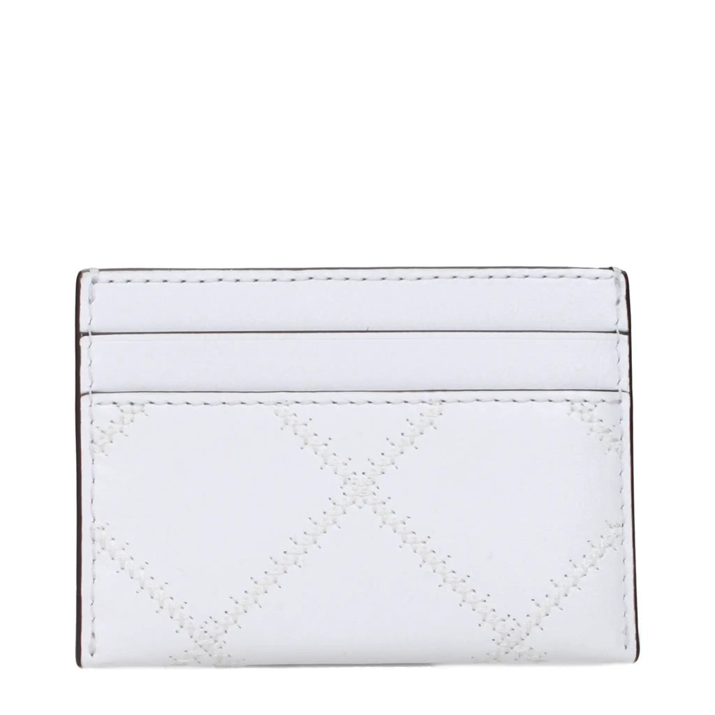Tory Burch Tory Burch White Leather Cardholder