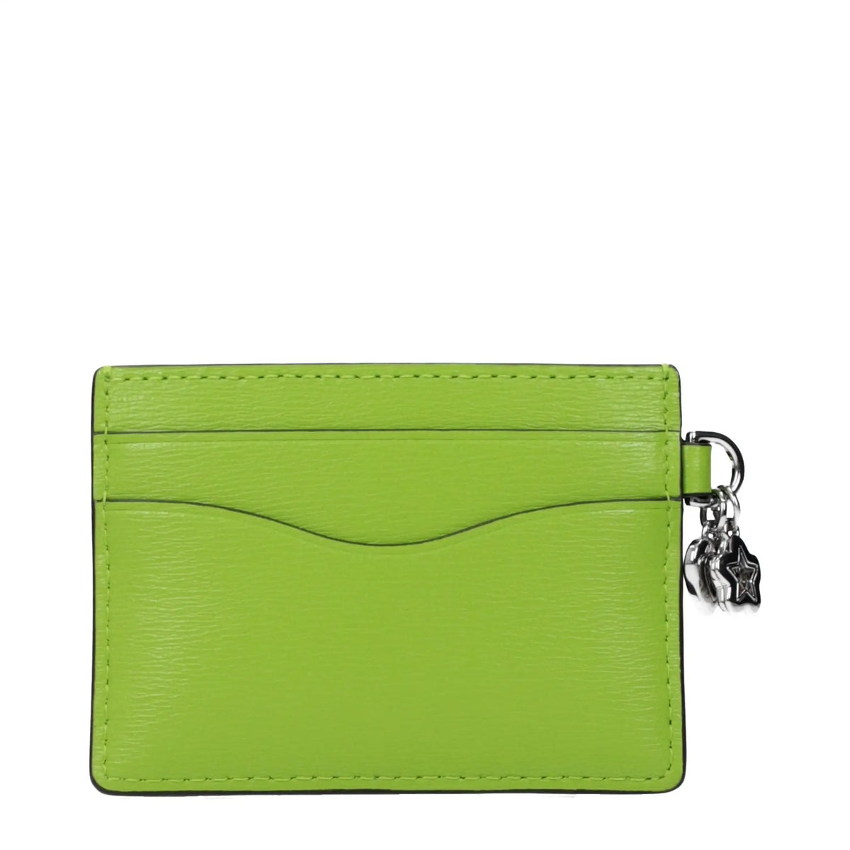 Tory Burch Tory Burch Green Leather Cardholder