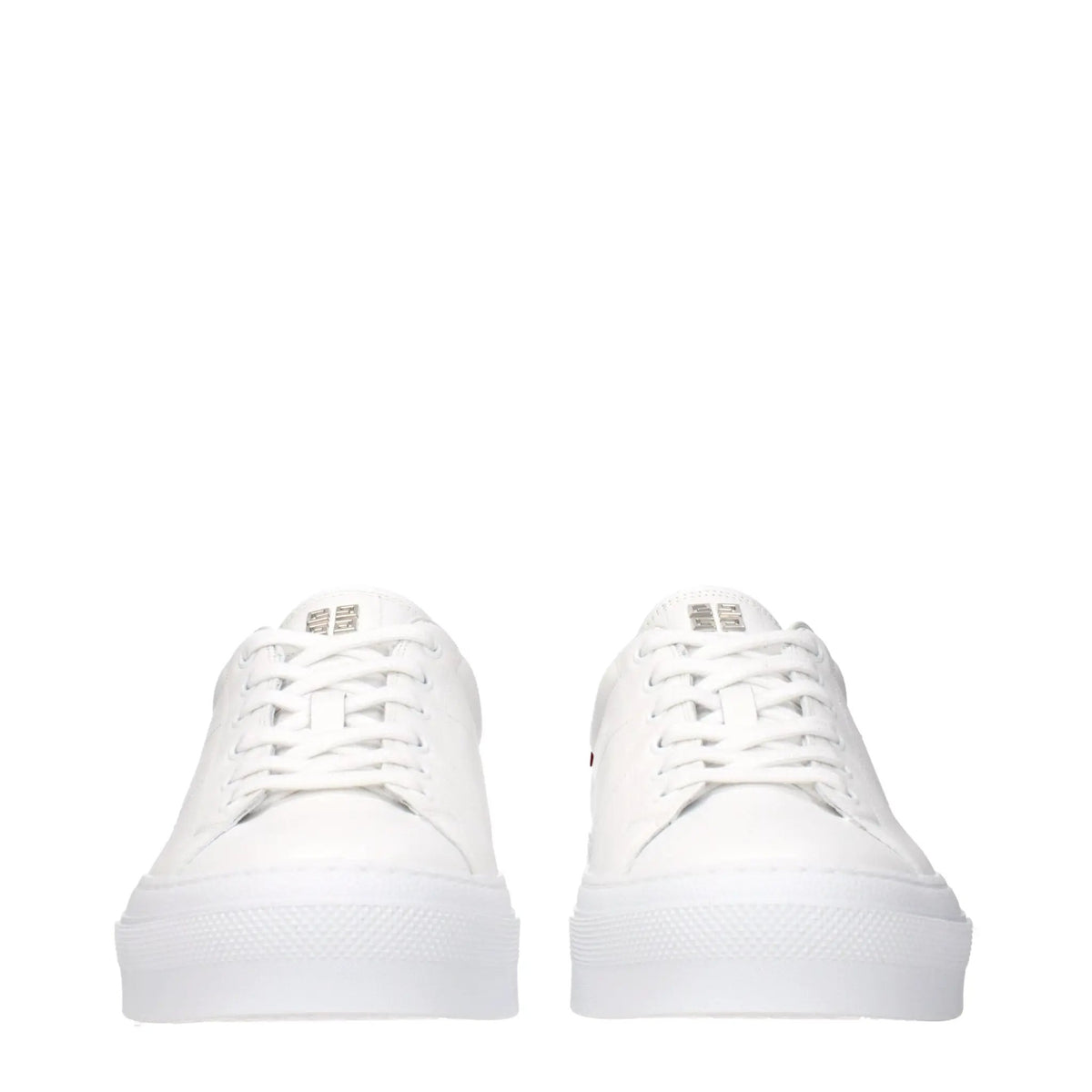 Givenchy White Leather Low Top Sneakers