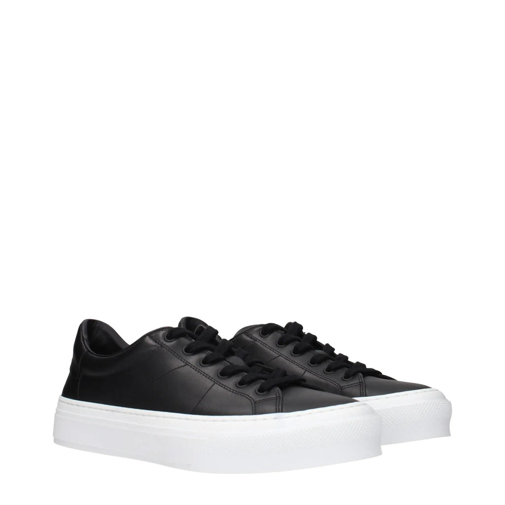 Givenchy Givenchy Black Leather Low Top Sneakers