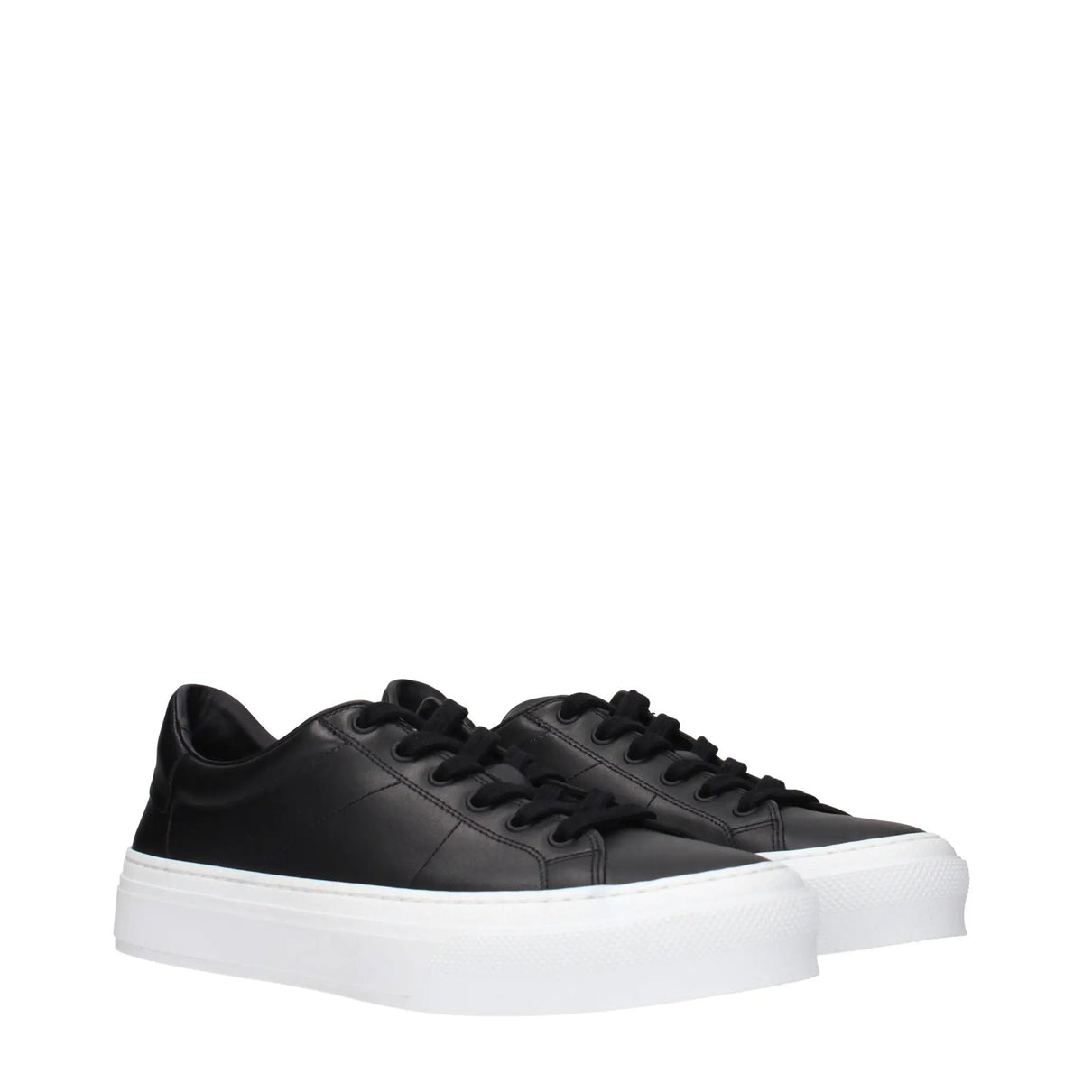 Givenchy Givenchy Black Leather Low Top Sneakers