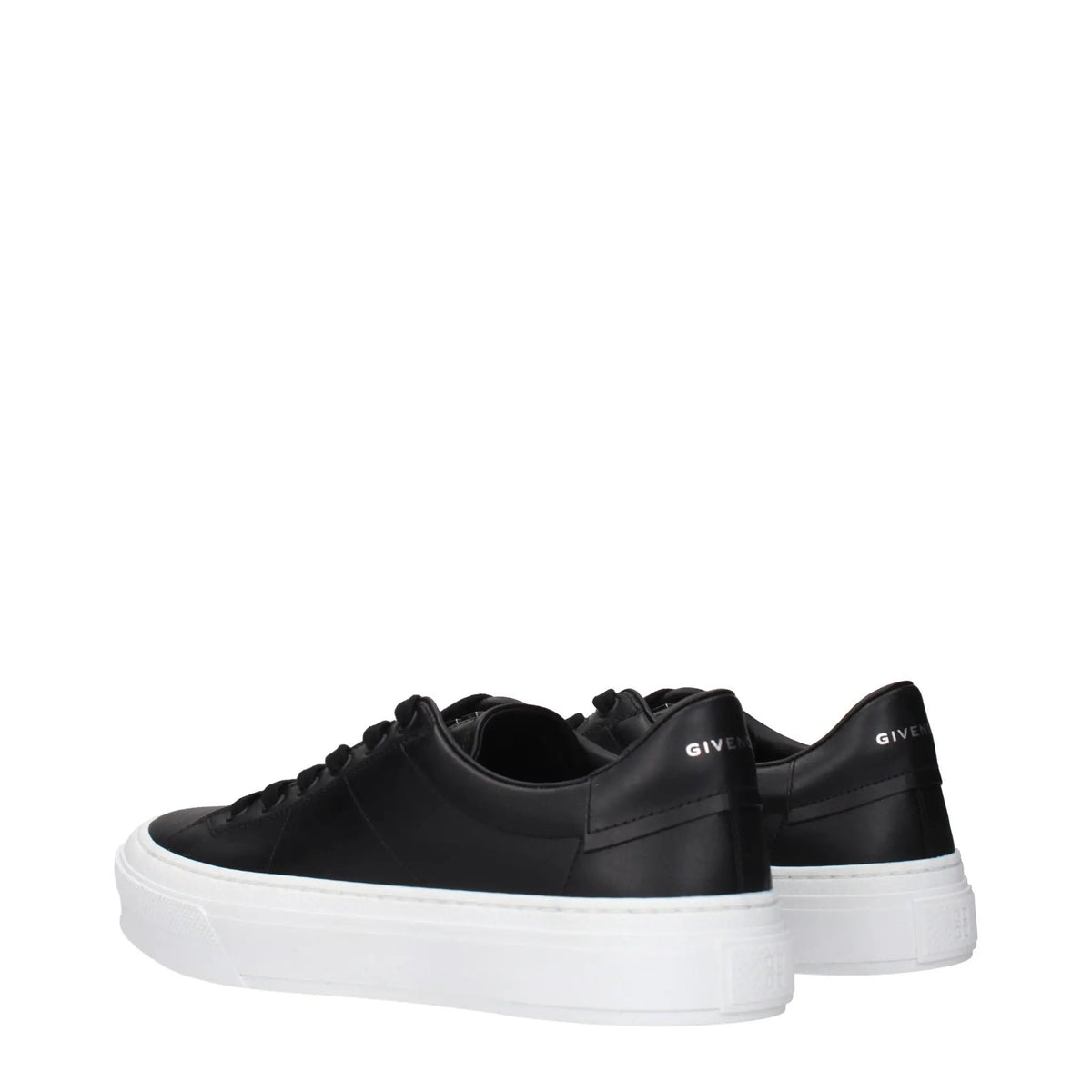 Givenchy Givenchy Black Leather Low Top Sneakers