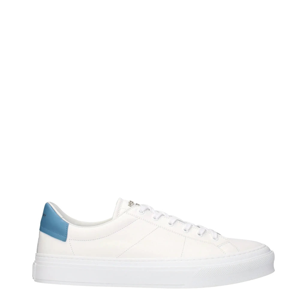 Givenchy White Leather Low Top Sneakers