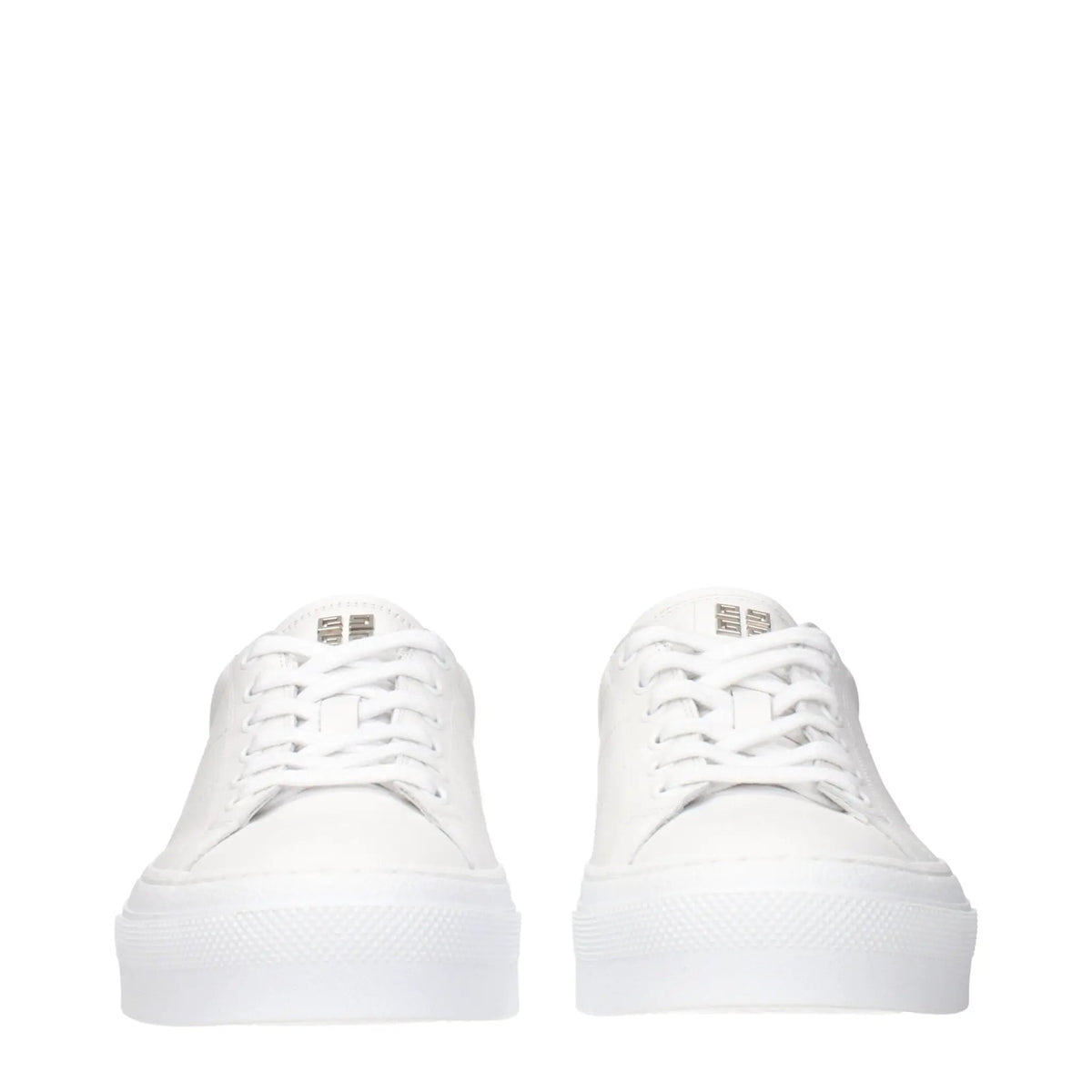 Givenchy White Leather Low Top Sneakers