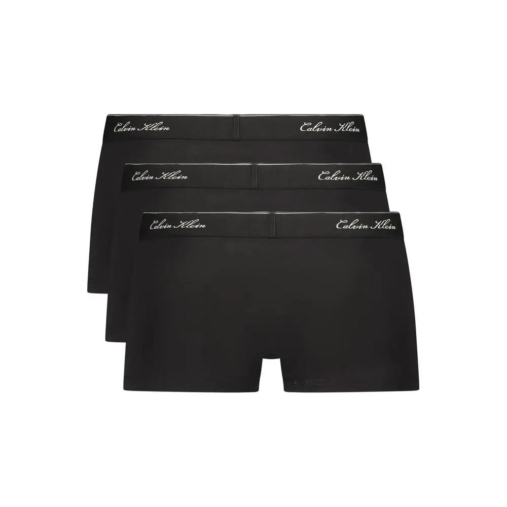 Calvin Klein Black Cotton Men's Boxer